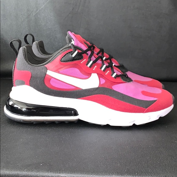 Nike Air Max 270 React Red/Purple/White *NEW* - Picture 3 of 5